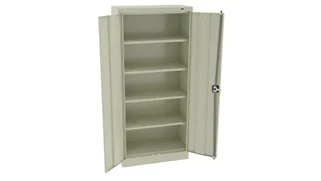 Tall Storage Cabinets Tennsco 66in H Smart-Space Cabinet