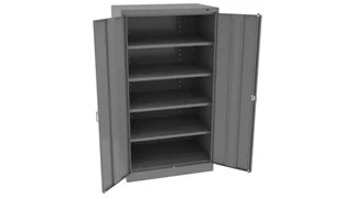 Tall Storage Cabinets Tennsco 66in H x 24in W Standard Storage Cabinet with Double Handle
