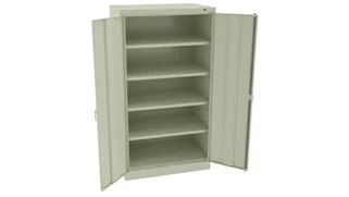 Tall Storage Cabinets Tennsco 66in H x 24in W Standard Storage Cabinet with Double Handle