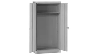 Tall Storage Cabinets Tennsco 72in H x 24in D Standard Welded Wardrobe Cabinet