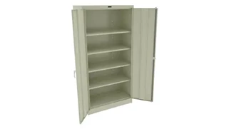 Tall Storage Cabinets Tennsco 72in H Deluxe Storage Cabinet
