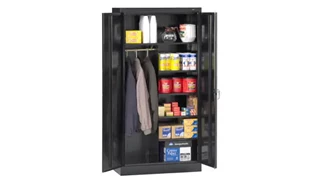 Tall Storage Cabinets Tennsco 72in H x 24in D Standard Combination Cabinet