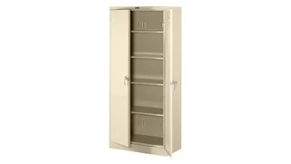 Tall Storage Cabinets Tennsco 78in H x 18in D Deluxe Storage Cabinet