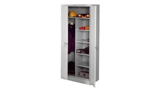Tall Storage Cabinets Tennsco 78in H x 24in D Deluxe Combination Cabinet