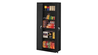Tall Storage Cabinets Tennsco 78in H x 24in D Deluxe Storage Cabinet