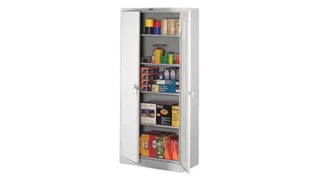 Tall Storage Cabinets Tennsco 78in H x 24in D Deluxe Storage Cabinet
