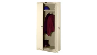 Tall Storage Cabinets Tennsco 78in H x 24in D Deluxe Wardrobe Cabinet
