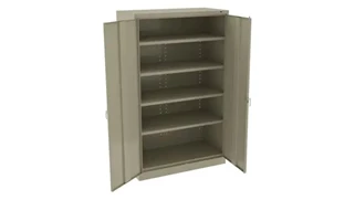 Tall Storage Cabinets Tennsco 78in H x 18in D Jumbo Storage Cabinet