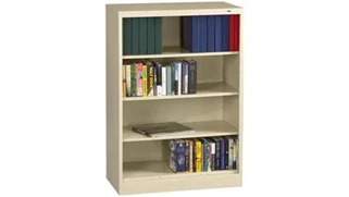 Standard Bookcases Tennsco 55in H x 18in D Heavy Duty Steel Bookcase