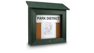 Specialty Boards United Visual 18in x 18in Cork Mini Message Board