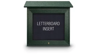 Specialty Boards United Visual 18in x 18in Letterboard Mini Message Board