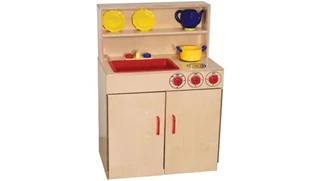 Activity & Play Wood Designs 3-N-1 Kitchen Center
