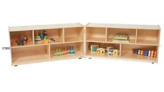 Storage Cubes & Cubbies Wood Designs 24in H Folding Storage Unit