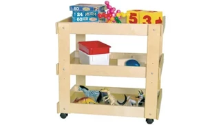 Mobile Storage Cabinets Wood Designs Utility Cart