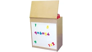 White Boards & Marker Boards Wood Designs Magnetic Big Book Display