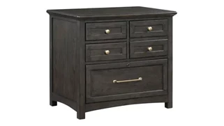 Lateral File Cabinets Wilshire Furniture 34in W Combo Lateral File