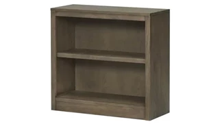 Low Bookcases Wilshire Furniture 32in W x 30in H Open Bookcase - Assembled