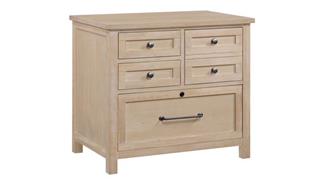 File Cabinets Lateral Wilshire Furniture 33in W Four Drawer Lateral File