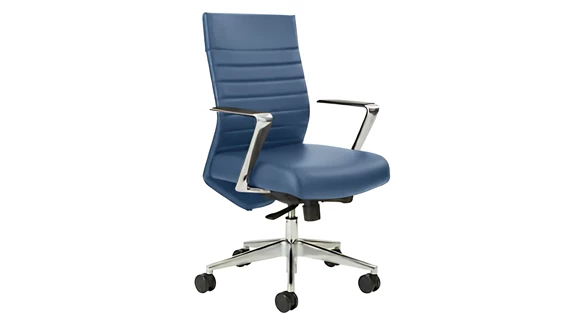 Conference Chair with Dual Oversized Casters
