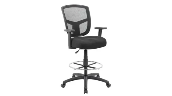 Drafting Stool with Mesh Back and Height Adjustable