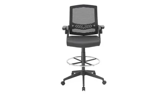 Drafting Stool with Mesh Back