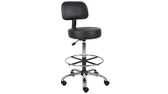 Medical Drafting Stool with Back