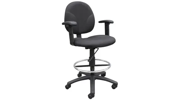 Drafting Stool with Adjustable Arms