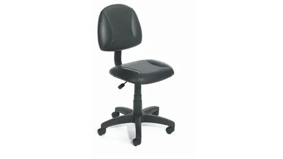 Armless Task Chair with Lumbar Support