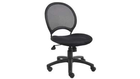Conference Chair with Mesh Back and Fabric Seat