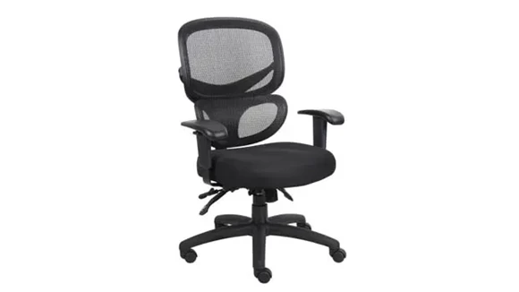 Mesh Task Chair Ratchet Back Adjustable Arms