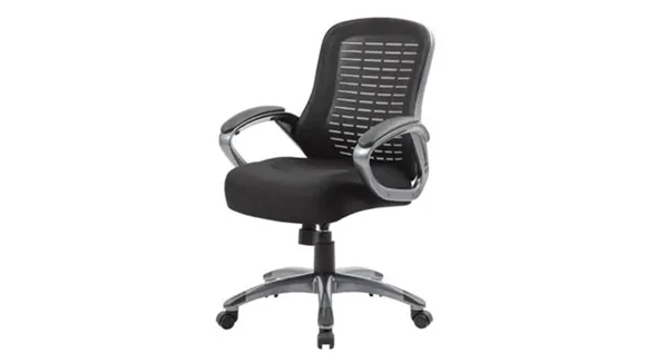 Ribbed High Back Mesh Chair