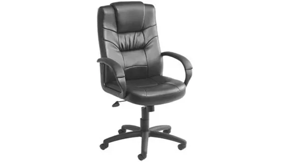 High-Back Executive Chair with Leather