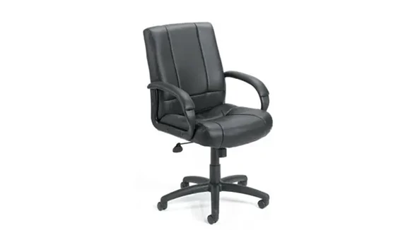 Mid-Back High-Back Executive Chair with Spring Tilt Mechanism