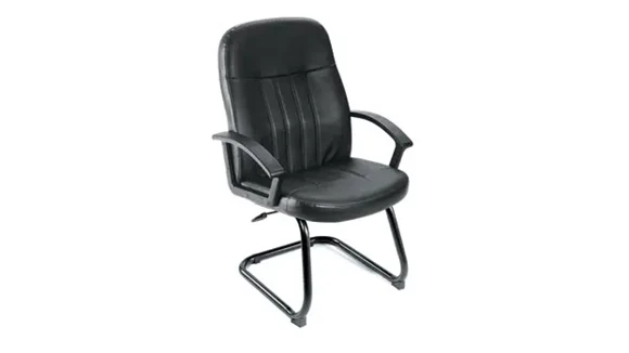 Guest Chair with Leather