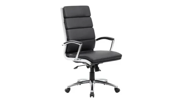 High-Back Executive Chair with Height Adjustment and Gas Lift
