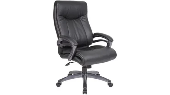 High-Back Executive Chair with Leather