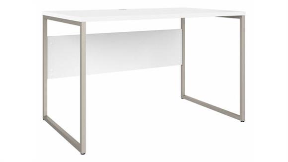 48in W x 30in D Computer Table Desk with Metal Legs