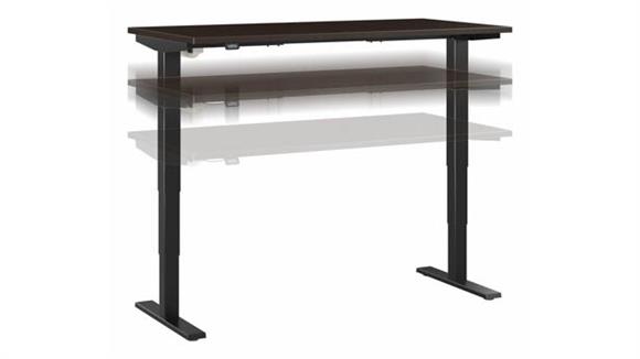 60in W x 30in D Electric Height Adjustable Standing Desk