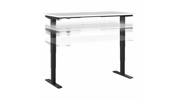 60in W x 30in D Electric Height Adjustable Standing Desk