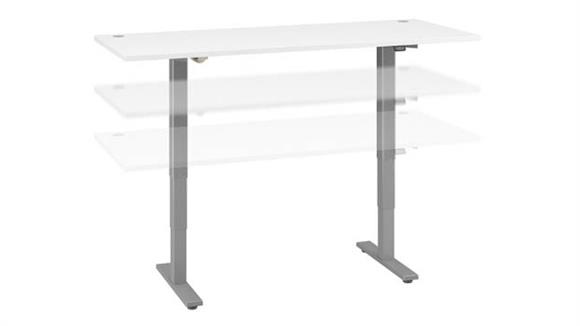 6ft W x 30in D Height Adjustable Standing Desk