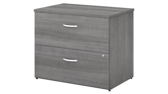 Lateral File Cabinet - Assembled