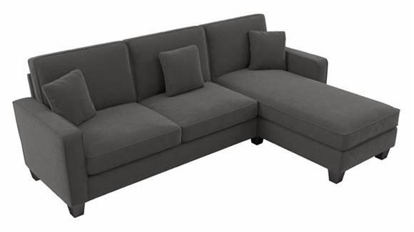 102in W Sectional Couch with Reversible Chaise Lounge