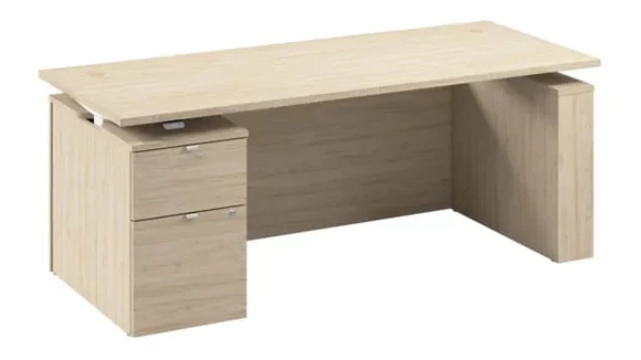 72in Eletric Height Adjustable Standing Desk with File Cabinet