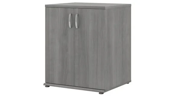 Storage Cabinets Bush Floor Storage Cabinet with Doors and Shelves