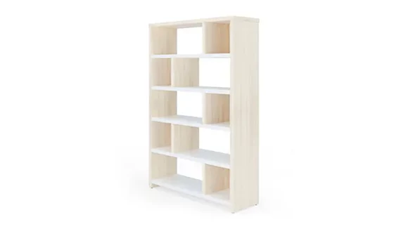 Bookcase 47in W x 15in D x 70in H with Display Books