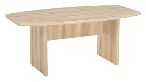 Boat Shape Conference Table 6ft W x 35in D