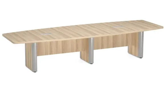 Boat Shape Conference Table 12ft W x 47in D