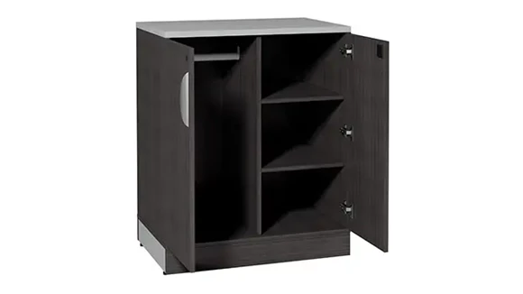 Storage Cabinet 32in W x 22in D x 30in H with Durable MDF Laminate