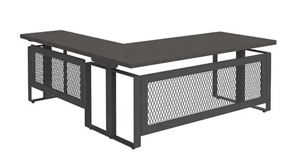 Sit-To-Stand L-Desk 72in W x 78in D