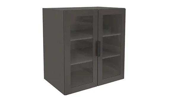 Storage Cabinet 36in W x 24in D x 38in H with 3 Laminate Shelves
